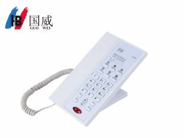 國(guó)威GW98白色酒店電話機(jī),客房專用電話機(jī),壁掛電話