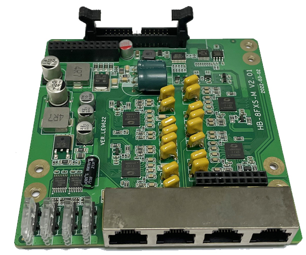國威HB1930模擬分機母板圖片